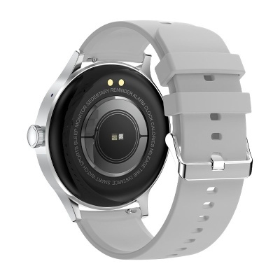 Smartwatch COOL Iris Silicone Cinza (AMOLED, Chamadas, Esporte, Saúde)