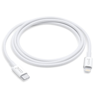Cool | Cabo USB Compatível COOL Universal TYPE-C para Lightning (1,2 metros) Branco