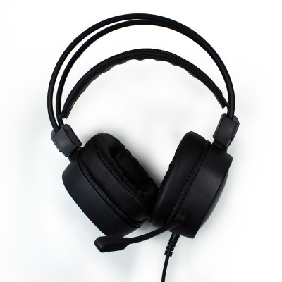 Cool | Auscultadores estéreo para Gaming PC / PS4 / PS5 / Xbox COOL Houston Lighting + Adapt. áudio