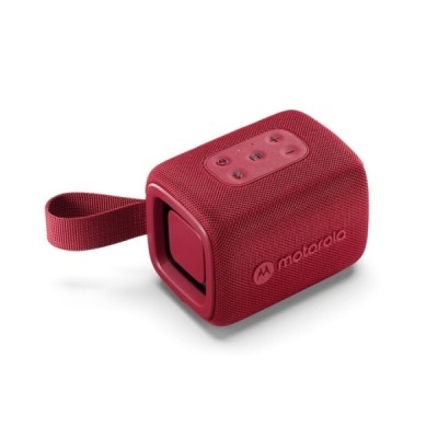 Coluna Motorola ROKR 300 Portátil - 7W - Bluetooth 5.3 - IP67 - 12 Horas de Autonomia - Cor vermelho Coluna Motorola ROKR 300 Portátil - 7W - Bluetooth 5.3 - IP67 - 12 Horas de Autonomia - Cor vermelho