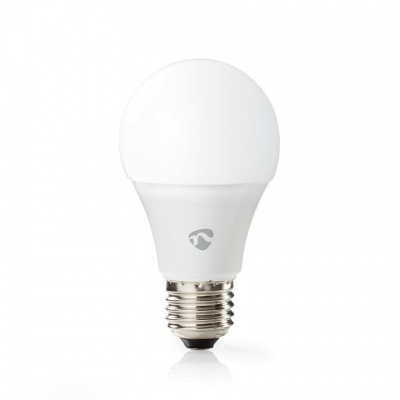 Nedis | Lâmpada LED SmartLife | Wi-Fi | E27 | 800 lm | 9 W | Branco Quente / Branco Frio | 2700 - 6500 K | A+ | Android ™ e iOS | Diâmetro: 60 mm | A60 Nedis | Lâmpada LED SmartLife | Wi-Fi | E27 | 800 lm | 9 W | Branco Quente / Branco Frio | 2700 - 6500 K | A+ | Android ™ e iOS | Diâmetro: 60 mm | A60