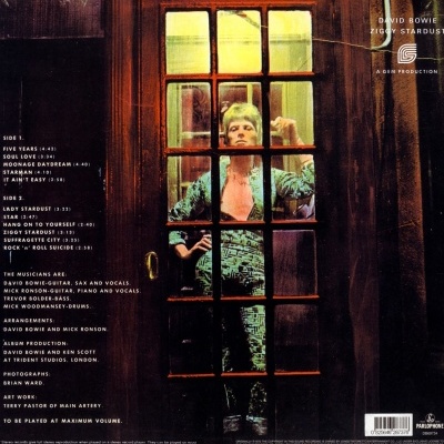 David Bowie - The Rise And Fall Of Ziggy Stardust And The Spiders From Mars (remasterizado 2012) (180g)