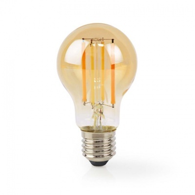 Nedis | Lâmpada de filamento LED SmartLife | Wi-Fi | E27 | 806 lm | 7W | Branco Quente | 1800 - 3000K | Vidro | Android™/IOS | Bulb