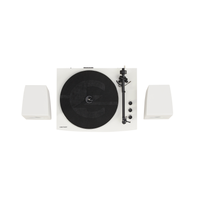 Crosley T150 White | Gira-Discos Vintage com Altifalantes e Bluetooth