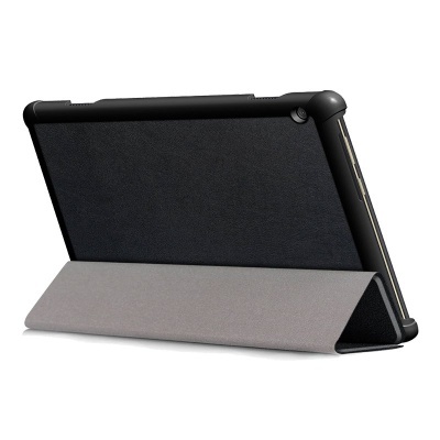 Cool | Capa para Lenovo Tab M10 Couro liso preto 10,1 polegadas