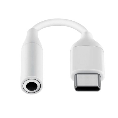 Cool | Adaptador Conector Tipo C para Jack 3,5 mm (Digital e Universal) Branco
