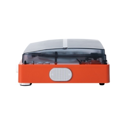 Gira-Discos Brad Retro MKII Tangerine – Design Vintage, Som Autêntico