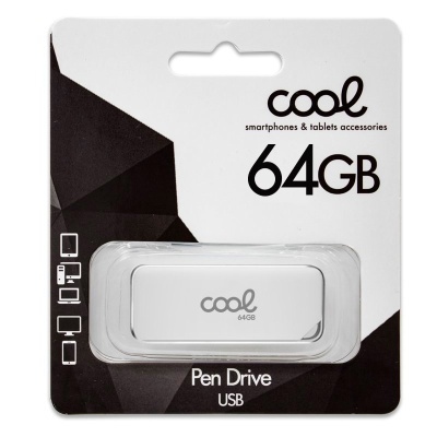 Cool | Pen Drive USB x 64 GB 2.0 COOL Board White