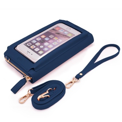 Cool | Carteira Universal com bolsa para smartphone de até 6,7 pol. Azul