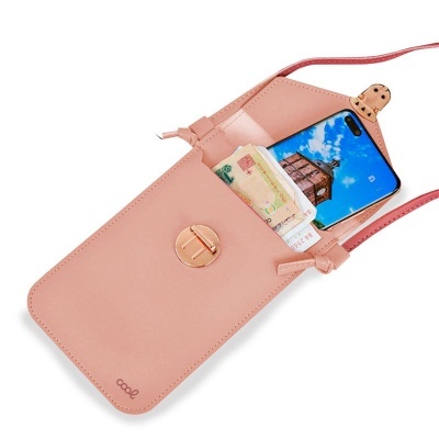 COOL | Bolsa Universal Bolsa Básica Até 6,7 pol em Rosa