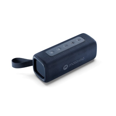 Coluna Motorola ROKR 600 portátil - 30 W - Bluetooth 5.3 - IP67 - 12 horas de autonomia - Cor azul Coluna Motorola ROKR 600 portátil - 30 W - Bluetooth 5.3 - IP67 - 12 horas de autonomia - Cor azul