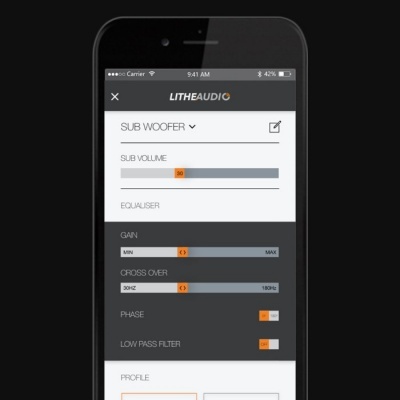 Lithe Audio | Lithe Audio Wireless Micro Sub Woofer Wi-Fi