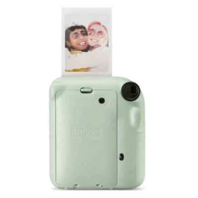 Câmara Instantânea Fujifilm Instax Mini 12 Verde Menta – Registe o Momento com Estilo Câmara Instantânea Fujifilm Instax Mini 12 Verde Menta – Registe o Momento com Estilo