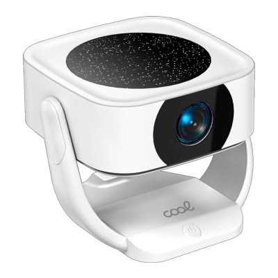 Projetor compacto 3500 lúmenes COOL Onix Altifalante integrado + HDMI / USB + Wi-Fi Mirror (branco)