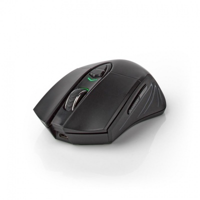 Nedis | Rato Gaming KEOGHO com Fio e Wireless | DPI: 500 / 1000 / 2000 / 3000 / 5000 / 10000 dpi | Número de botões: 7 | Mão Direita | 1.50 m | RGB