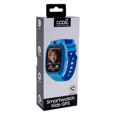 Smartwatch COOL Kids 4G GPS Silicone Azul (Localização, Videochamadas, SIM) Smartwatch COOL Kids 4G GPS Silicone Azul (Localização, Videochamadas, SIM)