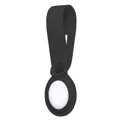Cool | Chaveiro Loop COOL Protetor em Silicone Compatível com AirTag Preto