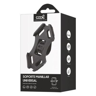 Cool |Suporte de guiador universal COOL para scooter / bicicleta / motocicleta 4-7 poleg