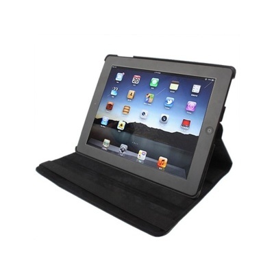 Cool | Capa para iPad 2 / iPad 3 / iPad 4 Rotativo com suporte em Couro Preto
