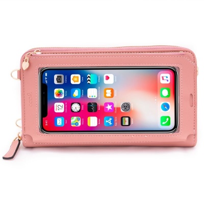 Cool | Carteira Universal com bolsa para smartphone de até 6,7 pol. Rosa