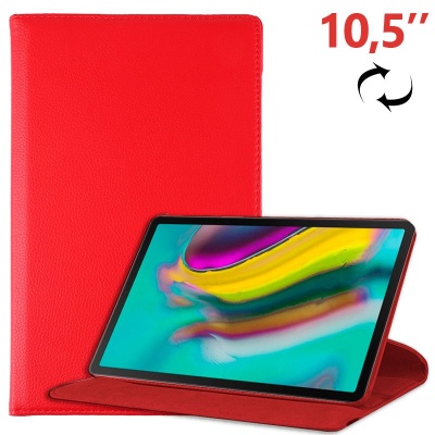 Cool | Capa para Samsung Galaxy Tab S5e de couro sintético vermelho de 10,5 polegadas