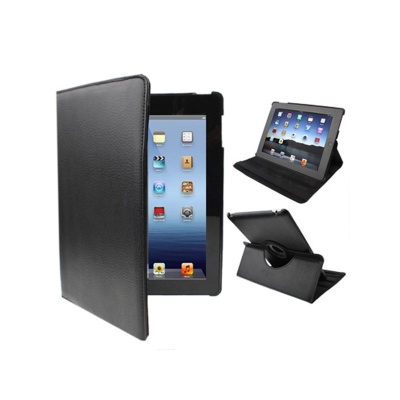 Cool | Capa para iPad 2 / iPad 3 / iPad 4 Rotativo com suporte em Couro Preto