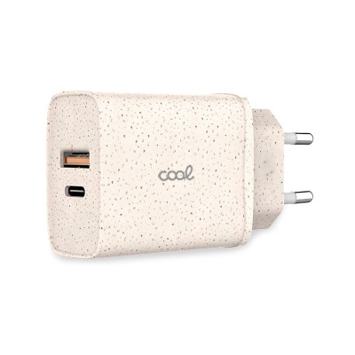 Cool | Fast Charger Universal Network Charger (PD) Type-C / Dual USB COOL ECO (20W)