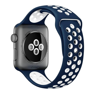 Cool | Pulseira COOL p/ Apple Watch Series 1 / 2 / 3 / 4 / 5 / 6 / 7 / 8 / SE (38 / 40 / 41 mm) Sport Azul