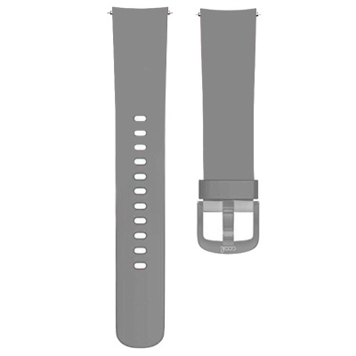 Cool | Pulseira Universal 20mm Amazfit Bip/GTS/Bip Lite/Huawei/Samsung/COOL Oslo Rubber Cinzento