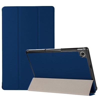 Cool | Capa para Lenovo Tab M10 HD 2ª Geração Couro Azul Liso 10,1 pol.