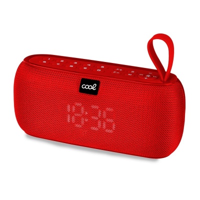 Cool | Coluna Universal Music Bluetooth COOL 10W Vermelho