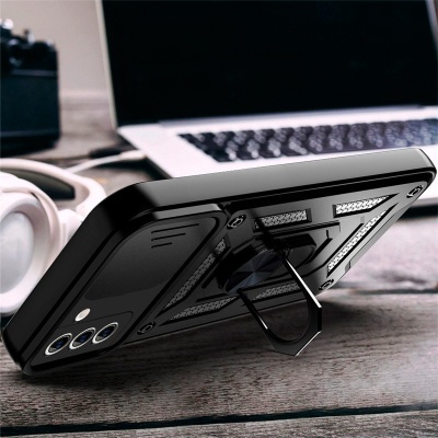 Cool | Capa para Samsung A145 Galaxy A14 / A14 5G Hard Ring Preto