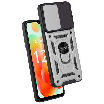 Cool | Capa para para Xiaomi Redmi 12C Hard Ring Silver