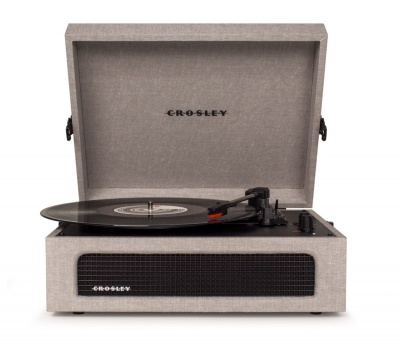 Crosley | Gira-discos Voyager | Cinza