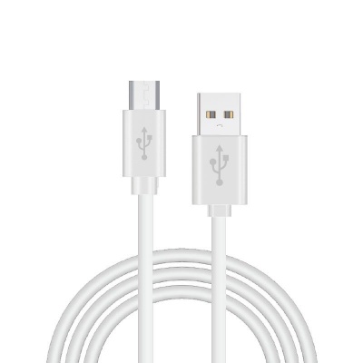 Cool | Cabo USB universal COOL compatível (Micro-Usb) 1,2 metros Branco 2,4 Amp