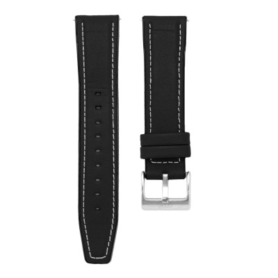 Cool | Pulseira Universal 22mm Amazfit GTR / Stratos / Huawei / Samsung / COOL Elite Couro Preto