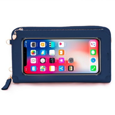 Cool | Carteira Universal com bolsa para smartphone de até 6,7 pol. Azul