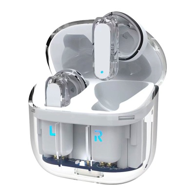 Cool | Fones de Ouvido Estéreo Bluetooth Dual Pod COOL Cristal Branco