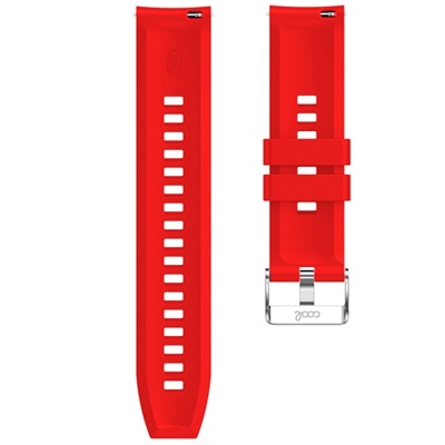 Cool | Pulseira Universal 20mm Amazfit Bip/GTS/Bip Lite/Huawei/Samsung/COOL Oslo Rubber Vermelho