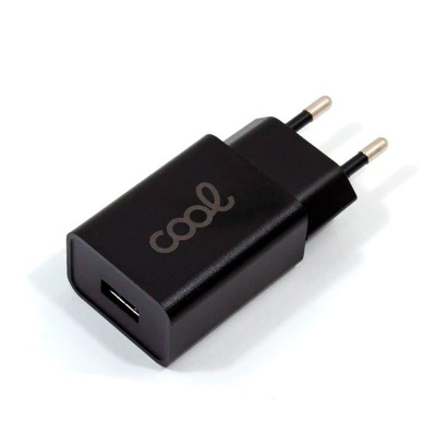 Cool | Carregador de rede universal 1 x USB COOL 2.1 Amps Preto