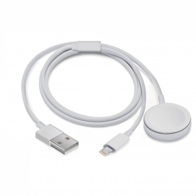 Cool | Cabo USB Magnético para Apple Watch + Cabo Lightning para iPhone / iPad (2 em 1)