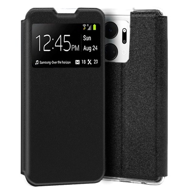 Cool | Capa COOL Flip Cover para Huawei Honor X7A Smooth Black