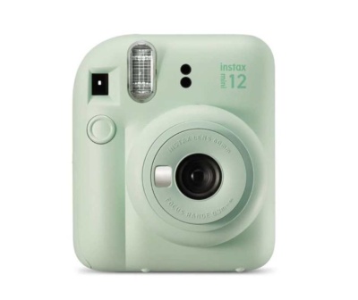 Câmara Instantânea Fujifilm Instax Mini 12 Verde Menta – Registe o Momento com Estilo