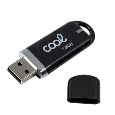 Cool | Pen Drive x USB 128 GB 2.0 COOL Cover Black