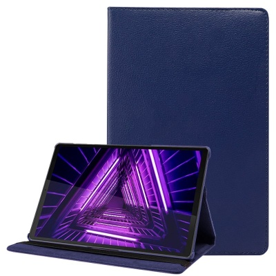 Cool | Capa para Lenovo Tab M10 Plus / FHD Plus 2ª Geração Couro Liso Azul 10,3 polegadas