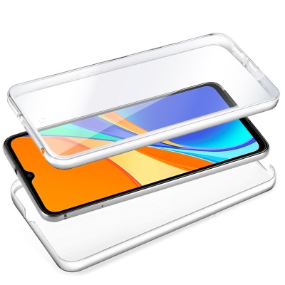 COOL | Capa 3D de silicone para Xiaomi Redmi 9C / 10A (Frente e verso transparentes)