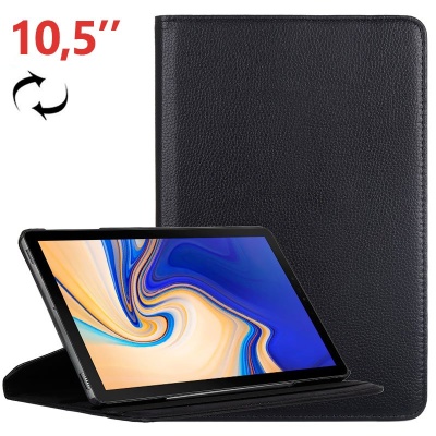 Cool | Capa para Samsung Galaxy Tab S4 em couro sintético preto de 10,5 polegadas