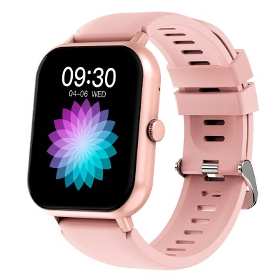 Cool | Smartwatch COOL Forest Silicone Rosa (Chamadas, Desporto, Sono, Câmera)