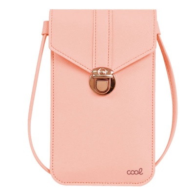 COOL | Bolsa Universal Bolsa Básica Até 6,7 pol em Rosa