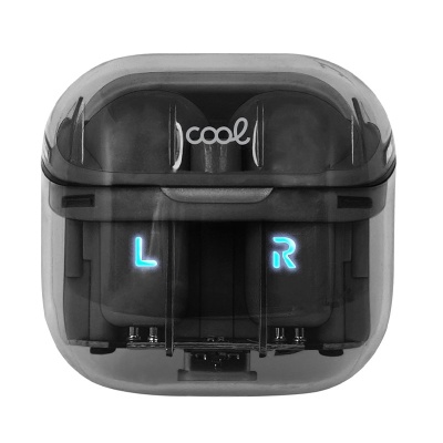 Cool | Fones de Ouvido Estéreo Bluetooth Dual Pod COOL Cristal Preto